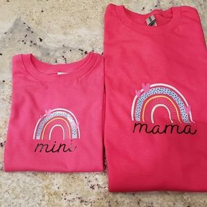 Mama and Mini Tee Shirts